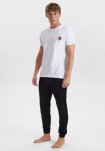 T-shirt o-hals | 100% økologisk bomuld | hvid -JBS of Denmark Men