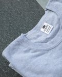 T-shirt langærmet "rib" | økologisk bomuld | lys grå -Dovre