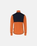 "Midlayer" zip undertrøje | 100% merino uld | orange/navy -Dovre