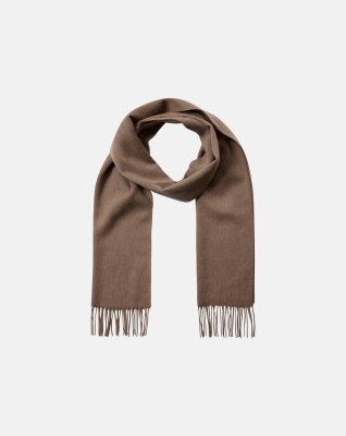 Halstørklæde | 100% uld | sand -Connexion Tie