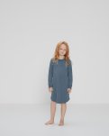 Natkjole med logo "kids", Bambusviskose, Blå