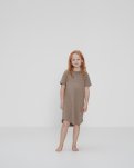 Natkjole "kids", Bambusviskose, Karamel