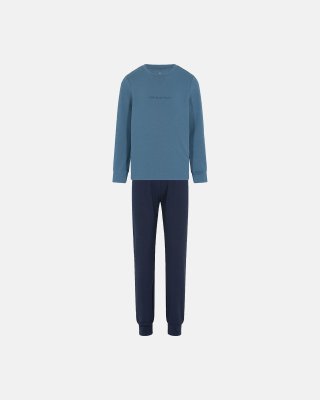 Pyjamassæt | Bambusviskose | Blå