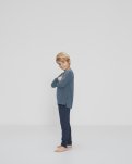 Pyjamassæt "kids", Bambusviskose, Blå