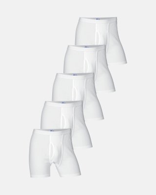 Tights m. gylp 5-pak | 100% bomuld | hvid