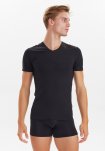 6-pak undertrøje "v-neck" | bambusviskose | sort -JBS