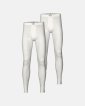 Long johns 2-pak | 100% merino uld | Hvid - Dovre