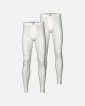 2-pack Long johns | 100% merino uld |hvid - Dovre