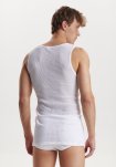Tanktop "mesh" 3-pak | 100% bomuld | Hvid -JBS