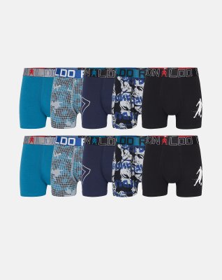 Trunks "kids" 10-pak | Bomuld | Multifarvet -CR7
