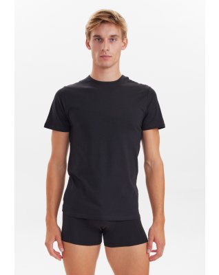 T-shirts 9-pak | Økologisk bomuld | Sort -Claudio