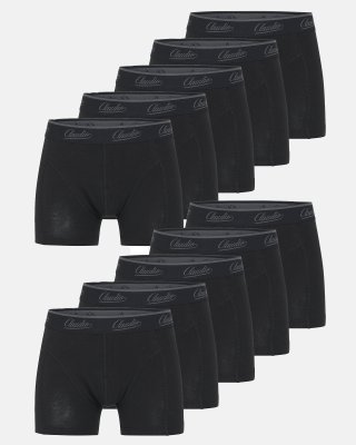 Tights 10-pak | Økologisk bomuld | Sort