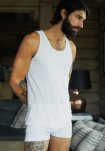 Tanktop 3-pak | 100% økologisk bomuld | Hvid -Dovre