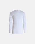 Langærmet t-shirt 2-pak | 100% økologisk bomuld | Hvid -Dovre