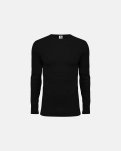 Langærmet t-shirt 2-pak | 100% økologisk bomuld | Sort -Dovre