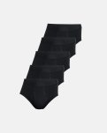 Briefs m. gylp 5-pak | 100% økologisk bomuld | Sort -Dovre