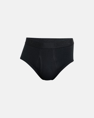 Briefs m. gylp 5-pak | 100% økologisk bomuld | Sort -Dovre