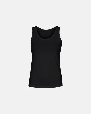 Stroptop 4-pak | GOTS bomuld | Sort -JBS of Denmark Women