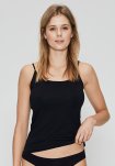 Stroptop 4-pak | GOTS bomuld | Sort -JBS of Denmark Women