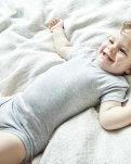 Kortærmet body | 4-pak | Bambusviskose | Rose -JBS of Denmark Kids