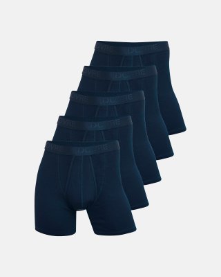 Tights m. gylp 5-pak | 100% økologisk bomuld | Navy