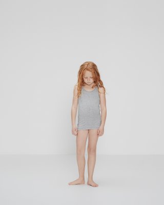Singlet | 6-pak | Bambusviskose | Grå