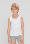 Singlet | 6-pak | Bambusviskose | Hvid -JBS of Denmark Kids