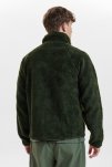 Fleece jakke | grøn -Resteröds