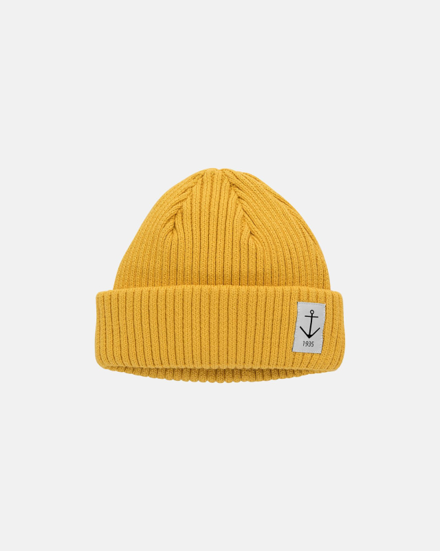 "Smula" hat | 100% økologisk bomuld | gul
