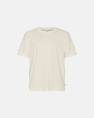 T-shirt "mid-sleeve" | 100% GOTS bomuld | creme -Resteröds