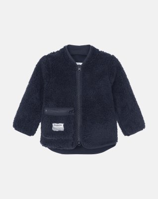 Fleece jakke "Kids" | 100% recycled polyester | Navy -Resteröds