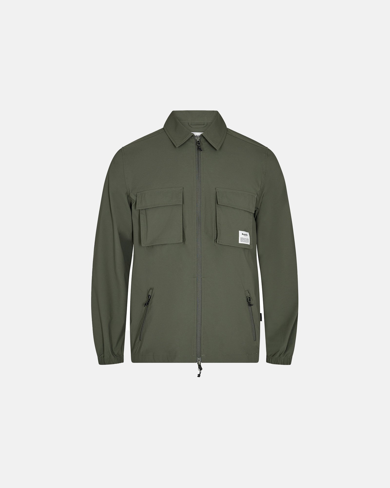 Cargo jakke "lightweight" | Polyamid | Grøn -Resteröds