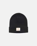Beanie hue "chunky" | Recycled polyester | Sort -Resteröds