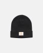 Beanie hue "chunky" | Recycled polyester | Sort - Resteröds