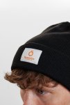 Beanie hue "chunky" | Recycled polyester | Sort -Resteröds