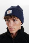 Beanie hue "chunky" | Recycled polyester | Navy -Resteröds