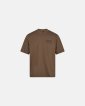 T-shirt "mid sleeve"| 100% økologisk bomuld | brun - Resteröds