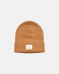 Beanie hue "chunky" | Recycled polyester | Sandfarvet -Resteröds