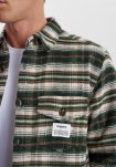Skjorte "flannel" | 100% bomuld | grøn -Resteröds