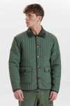 Jakke "quilted" | 100% recycled nylon | Grøn -Resteröds