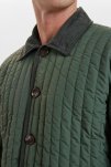 Jakke "quilted" | 100% recycled nylon | Grøn -Resteröds