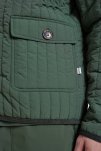 Jakke "quilted" | 100% recycled nylon | Grøn -Resteröds