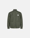Jakke "quilted" | 100% recycled polyester | Grøn -Resteröds