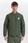 Jakke "quilted" | 100% recycled polyester | Grøn -Resteröds
