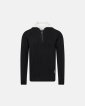 Pullover "zip" | 100% økologisk bomuld | sort - Resteröds