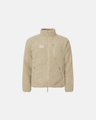 Fleece jakke | 100% recycled polyester | Beige -Resteröds