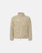 Fleece jakke | 100% recycled polyester | Beige - Resteröds