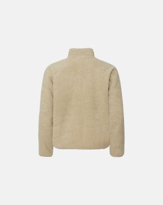 Fleece jakke | 100% recycled polyester | Beige -Resteröds