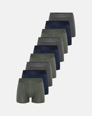 Tights "gunnar" 9-pak | Bambusviskose | Multifarvet -Resteröds