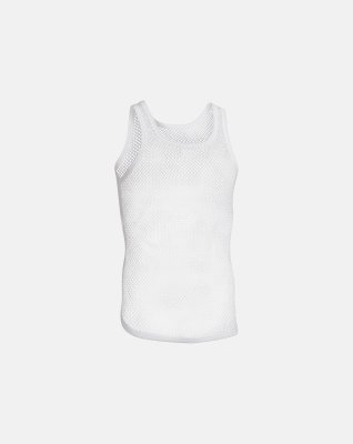 Tanktop net "mesh" 4-pak  | 100% bomuld | Hvid -Resteröds